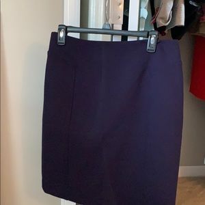 Beautiful deep purple fully lined winter skirt